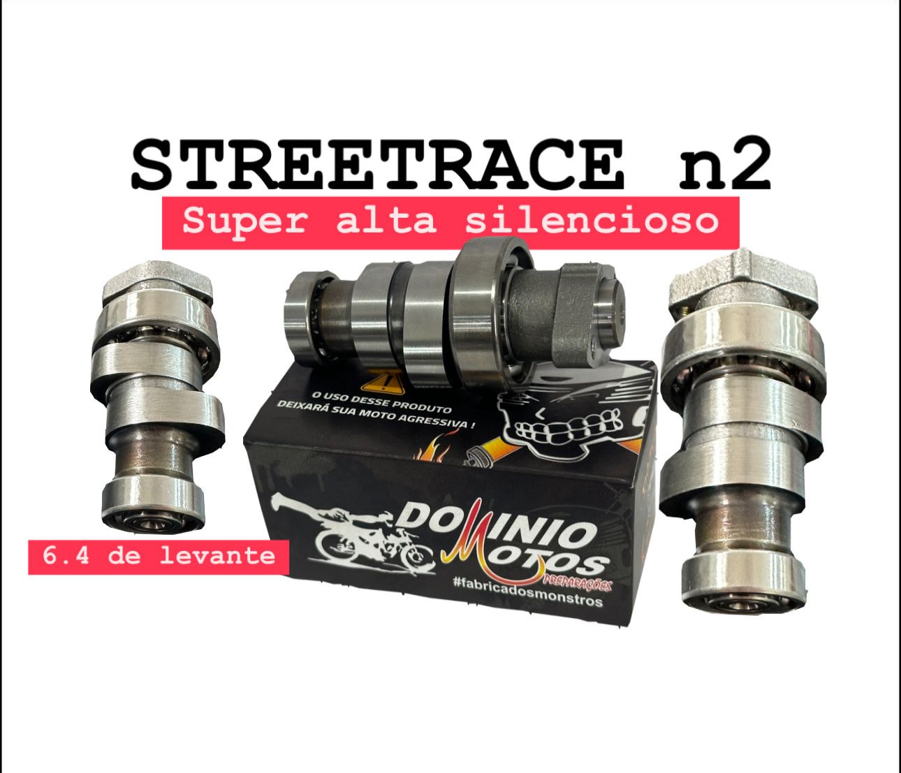 STREETRACE n2 super alta silencioso – START / FAN / TITAN 160 / XRE 190